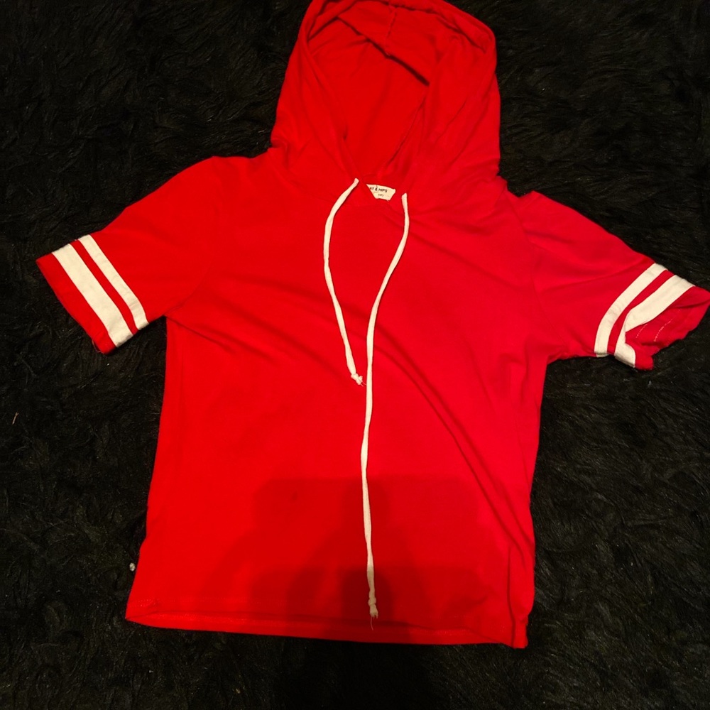 Hooded top